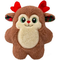 Produktbild von KONG Holiday Hundespielzeug Snuzzles Rentier Plüsch Quietschspielzeug Größe M
