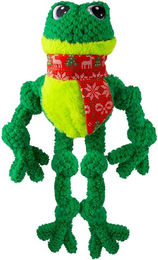 KONG Holiday Knots Frosch Hundespielzeug aus Plüsch L/XL – Bild 1 von 1