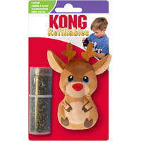 Produktbild von KONG Holiday Refillables Rentier Hundespielzeug