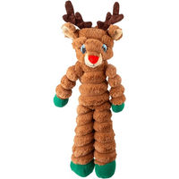 Produktbild von KONG Holiday Shakers Crumples Rentier XL Quietschspielzeug aus Plüsch für Hunde