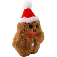 Produktbild von KONG Holiday Snuzzles Mini Gingerbread XS Plüschspielzeug für kleine Hunde Braun