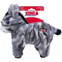 Produktbild von KONG Hundespielzeug Low Stuff Stripes Esel Plüsch M Bunt Grau