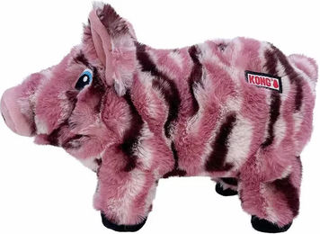 Produktbild von Kong Hundespielzeug Schwein Low Stuff Stripes Plüsch Bunt