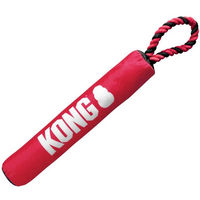 Produktbild von KONG Hundespielzeug Signature Stick Wurfspielzeug mit Seil Größe M