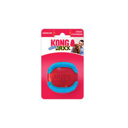 KONG Jaxx Brights Ball M Hundespielzeug aus Gummi Rot – Bild 1 von 2