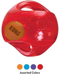 KONG Jumbler Ball Hundespielzeug aus TPR in M-L - 2 x 1 Stk. – Bild 1 von 9