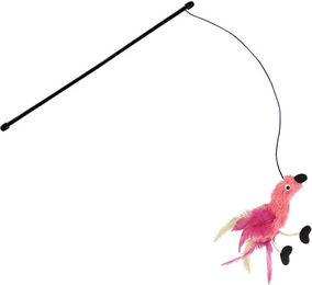 Produktbild von KONG Katzenangel Cat Teaser Feather aus Polyester in bunten Farben