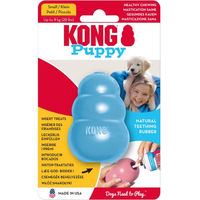 Produktbild von KONG Kauspielzeug für Welpen aus Naturkautschuk Blau S