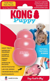 Produktbild von KONG Kauspielzeug für Welpen aus Naturkautschuk in Pink Größe S