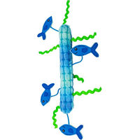 Produktbild von KONG Kickeroo Stickaroo Katzenspielzeug mit Catnip aus Polyester in Blau