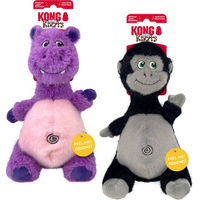 Produktbild von KONG Knots Belly Gorilla Plüschspielzeug für Hunde mit Quietscher und internem Seilball