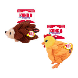 KONG Layerz Forage Intelligenzspielzeug Igel aus Plüsch in Braun – Bild 1 von 2