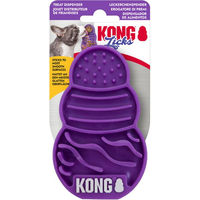 Produktbild von KONG Licks Kitty Schleckmatte aus Silikon Lila für Katzen