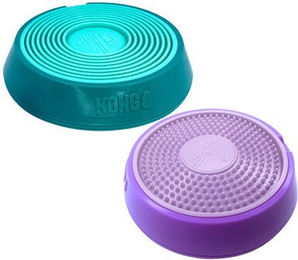 KONG Licks Spinz Violett für kleine Tiere 15 x 15 x 4 cm – Bild 1 von 10