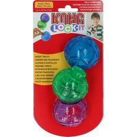Produktbild von KONG Lock-It Intelligenzspielzeug für kleine Hunde 3er-Set bunt aus Kunststoff