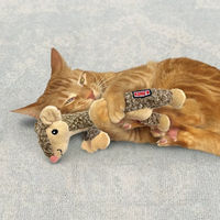 Produktbild von KONG Luvs Crinkle Katzenspielzeug Echse aus Plüsch mit Katzenminze