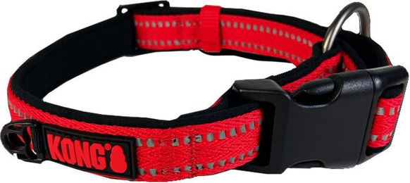 KONG Nylon Halsband Schwarz Größe S für kleine Hunde – Bild 1 von 2