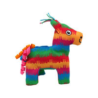 Produktbild von Kong Pull-A-Partz Pinata Katzenspielzeug mit Catnip aus Plüsch bunt