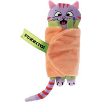 Produktbild von KONG Pull-A-Partz Purrito Catnip-Spielzeug für Katzen aus Polyester