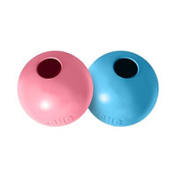 Produktbild von KONG Puppy Ball aus Naturkautschuk für Welpen zur Zahnpflege in Rosa Klein