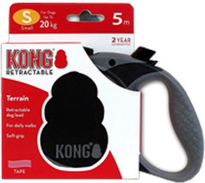 KONG Retractable Leash Terrain Rollleine für Hunde Blau Größe L – Bild 1 von 3
