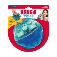 Produktbild von KONG Rewards Ball Blau Interaktiver Leckerlispender für große Hunde aus Kunststoff - 1 Stk.
