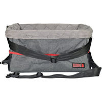 Produktbild von KONG Secure Booster Seat Autositz für Hunde aus Polyester in Grau