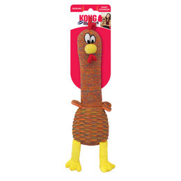 Kong Shakers Cuckoos Hundespielzeug aus Plüsch in Bunt für mittlere Hunde – Bild 1 von 2
