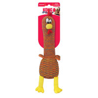 Produktbild von Kong Shakers Cuckoos Hundespielzeug aus Plüsch in Bunt für mittlere Hunde