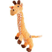 Produktbild von KONG Shakers Luvs Giraffe Plüschspielzeug für große Hunde Large Orange Weiß Braun - 1 Stk.