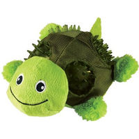 Produktbild von KONG Shells Hundespielzeug Schildkröte aus Plüsch Größe L Grün - 1 Stk.