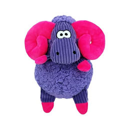 Kong Sherps Floofs Big Horn Plüschspielzeug für Hunde Größe M Lila – Bild 1 von 6