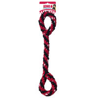 Produktbild von Kong Signature Rope Double Tug Zerrseil für große Hunde in Rot