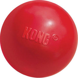 KONG Snack-Ball aus Naturkautschuk für kleine Hunde Größe S Rot - 6 cm – Bild 1 von 13