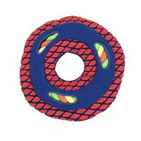 Produktbild von KONG Sneakerz Sport Disc Frisbee mit Seil Blau Größe M