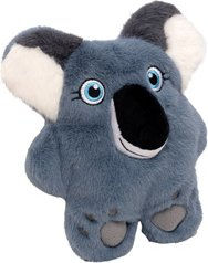 KONG Snuzzles Koala Plüschspielzeug für Hunde Blau Größe M – Bild 1 von 8