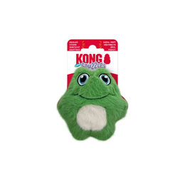 KONG Snuzzles Mini Frog Plüschspielzeug für Hunde in Grün – Bild 1 von 1