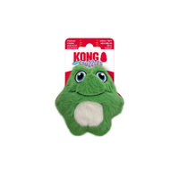 Produktbild von KONG Snuzzles Mini Frog Plüschspielzeug für Hunde in Grün