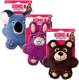 KONG Snuzzles Plüschspielzeug Bär Braun Größe M – Bild 1 von 7