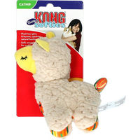 Produktbild von KONG Softies Buzzy Llama Catnip-Spielzeug aus Plüsch für Katzen und Kitten