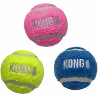 Produktbild von Kong Softies Hundeball Sport aus Plüsch bunt Größe M