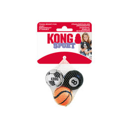 KONG Sport Balls Hund Spielzeug XS Mini Bunt Gummi 3er Pack – Bild 1 von 3