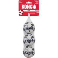 Produktbild von KONG Sport Soccer Ball Hundespielzeug Größe M Weiß 3 Stück