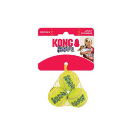 KONG SqueakAir Balls XS Mini Gelb für Welpen 3er Pack – Bild 1 von 6