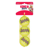 Produktbild von KONG Squeakair Tennisbälle Hundespielzeug Gelb Größe M 3er Pack - 6 x 1 Stk.