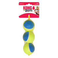 Produktbild von KONG SqueakAir Ultra Balls Hundespielzeug Gelb Größe M