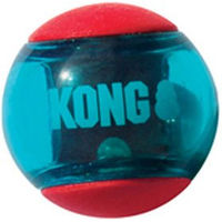 Produktbild von KONG Squeezz Action Ball Hundespielzeug Rot Größe S für kleine Hunde - 1 Stk.