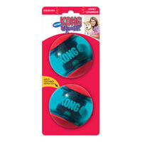 Produktbild von KONG Squeezz Action Ball Rot Hundespielzeug Größe L für große Hunde - 1 Stk.