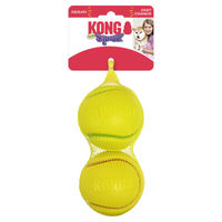 Produktbild von KONG Squeezz Tennis Ball für kleine Hunde Gelb 2er Pack - 1 Stk.