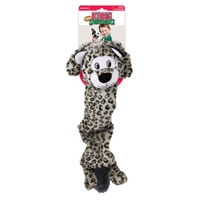 Produktbild von KONG Stretchezz Jumbo Plüschspielzeug Snow Leopard für große Hunde